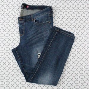 Torrid Slim Distressed Denim Jeans 20